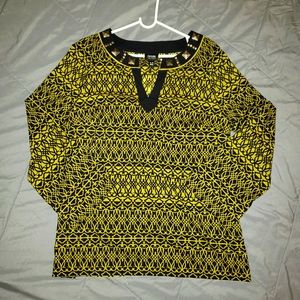 Nicole by Nicole Miller Tunic Blouse in XL